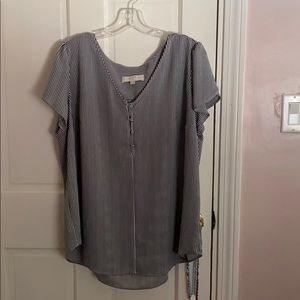 Loft Butterfly Sleeve Top